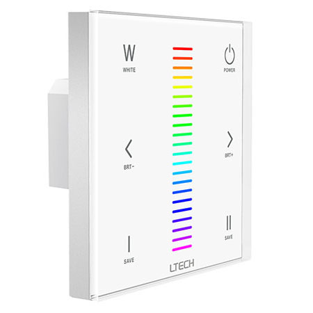 EX4 RGBW European-style touch panel EX4 RGBW European-style touch panel